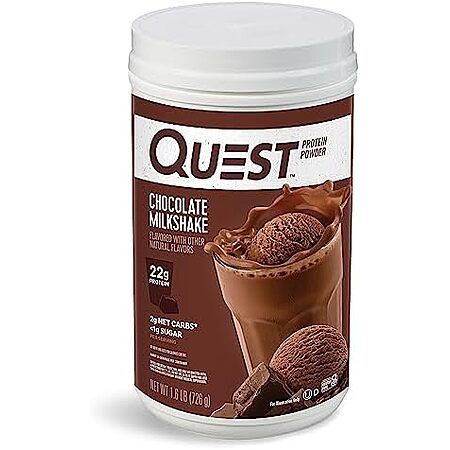 Image for 1.6-lbs Quest Nutrition Protein Powder (Chocolate Milkshake) $15.45 &