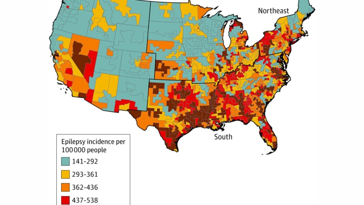 Image for These States Have the Highest Rates of Epilepsy, and Scientists Think